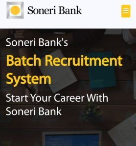 New Soneri Bank Jobs 2024