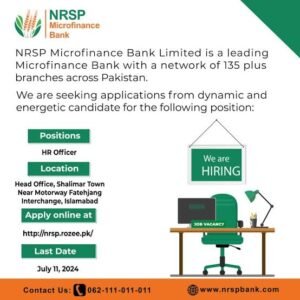 New NRSP Microfinance Bank Jobs 2024