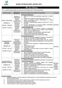 New Nadra Multiple Jobs 2024