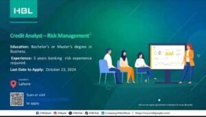 New HBL Bank Jobs 2024